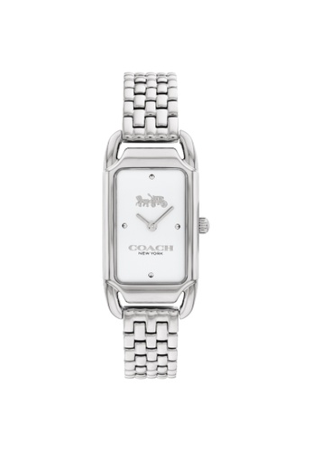Coach Watches white Coach Cadie Silver White Women's Watch (14504041) B8E70AC32812E3GS_1