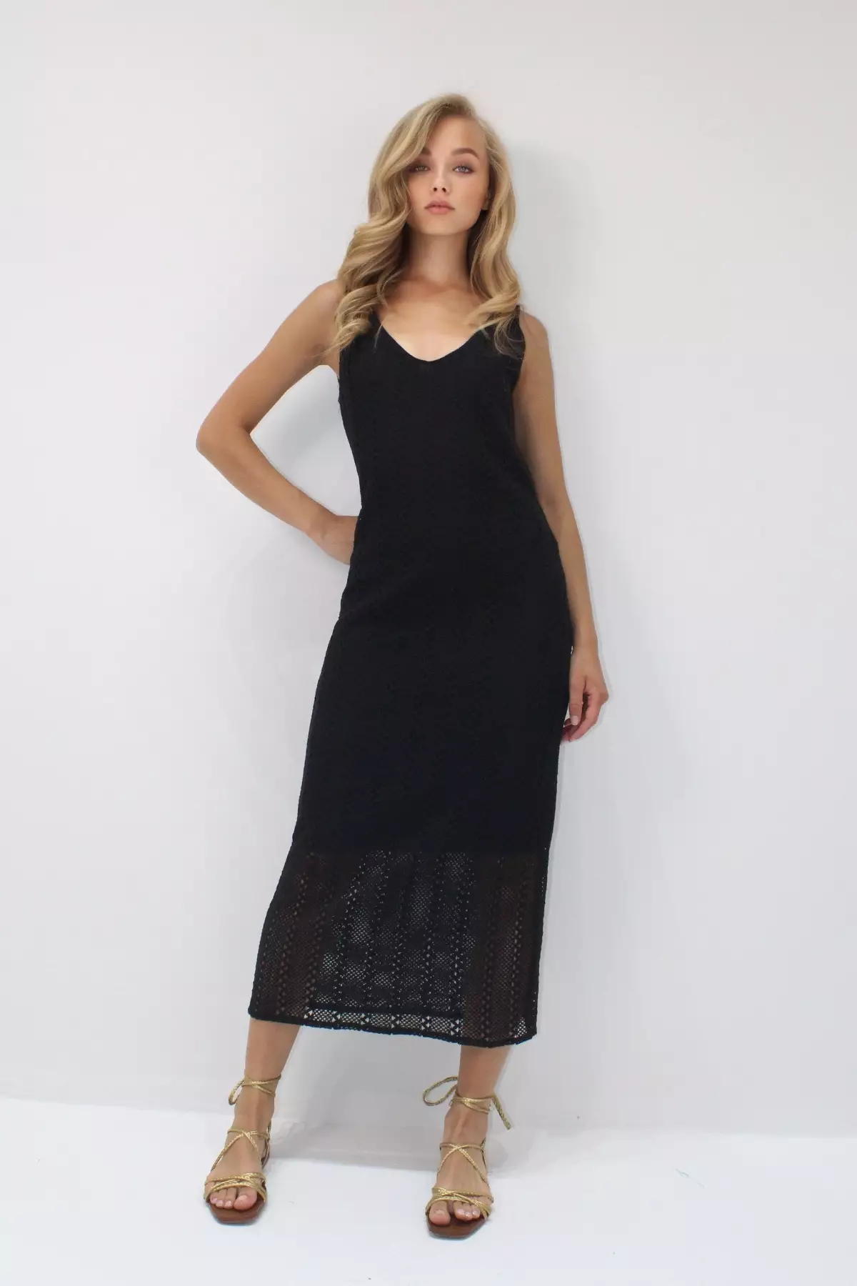 Lace Midi Dress