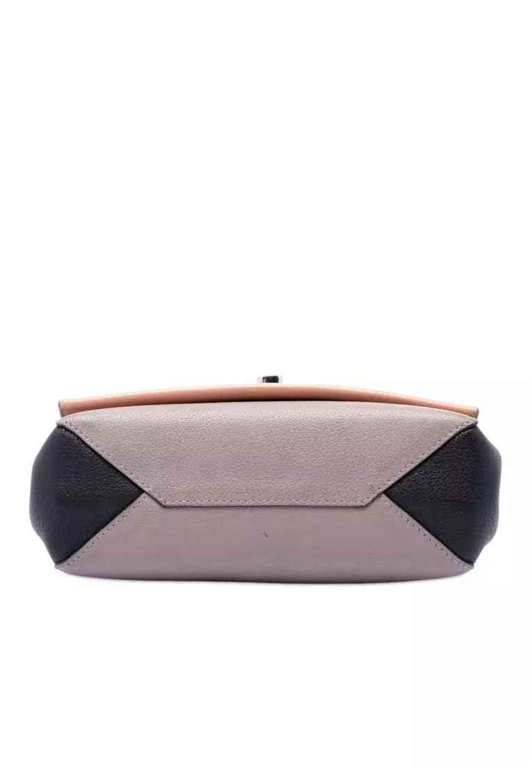 Pre-Loved Louis Vuitton Tricolor Leather Lockme Ii Bb
