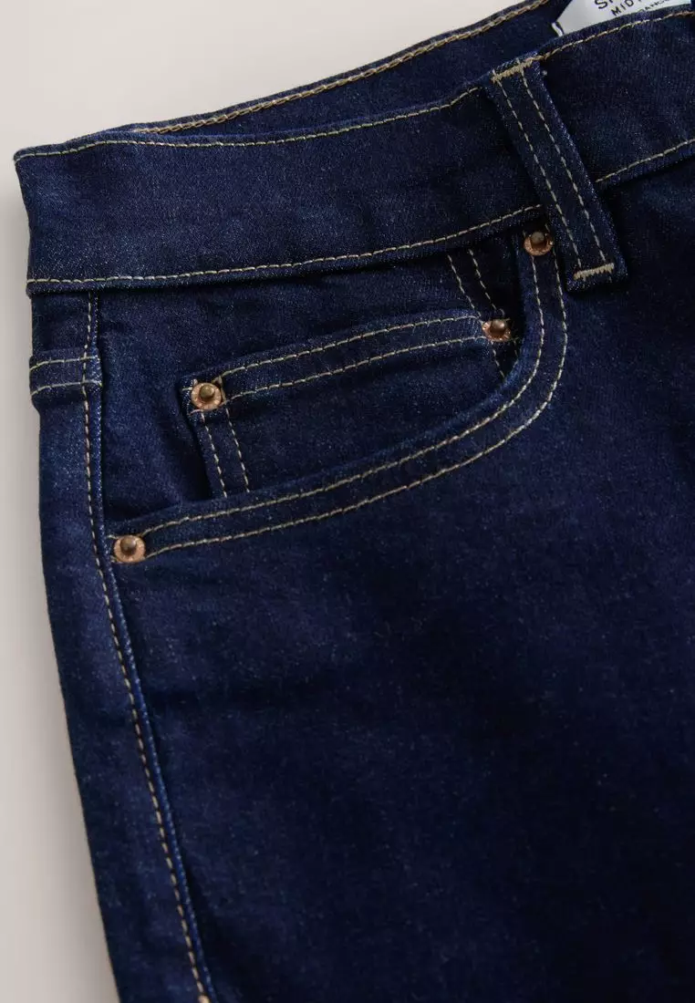 Mid Rise Stretch Skinny Jeans