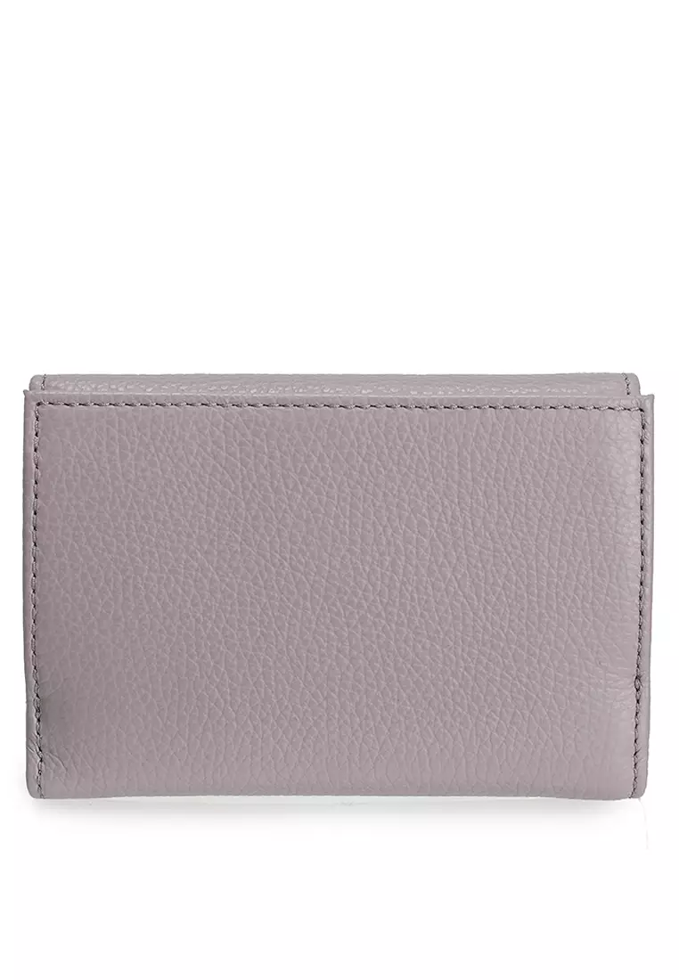 Metallic Soft Trifold Wallet