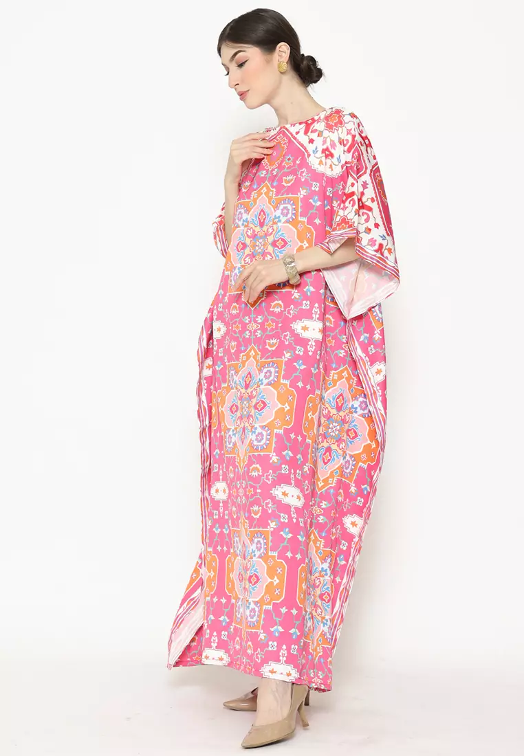 Kanzi Exclusive Short Sleeve Classic Kaftan