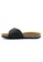 SoleSimple black Seville - Black Casual Soft Footbed Flat Slippers F2F6ESHD23E506GS_3