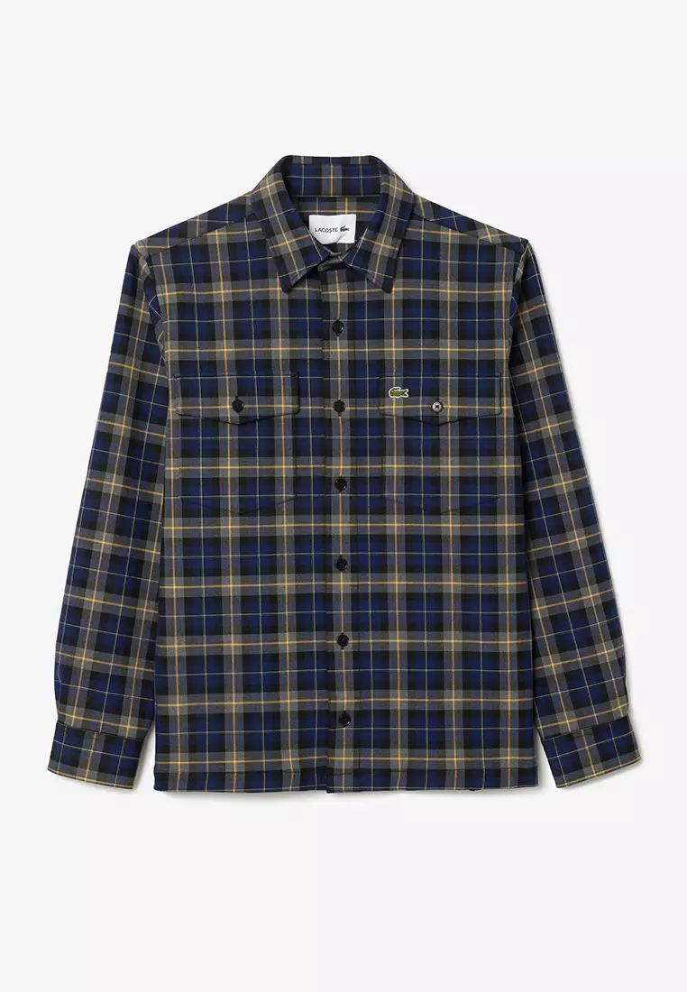 Lacoste Oversize Checked Overshirt