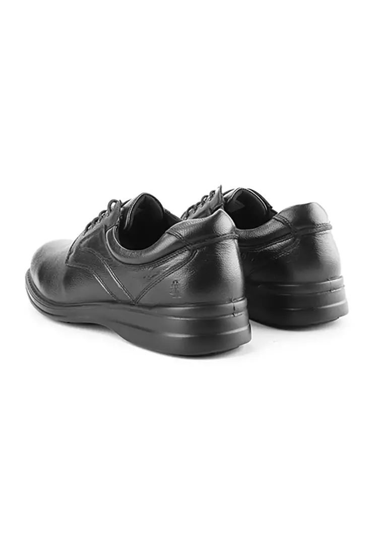 Hush Puppies Men's Shoes Transit Sam Lace Up KH74417 in Black