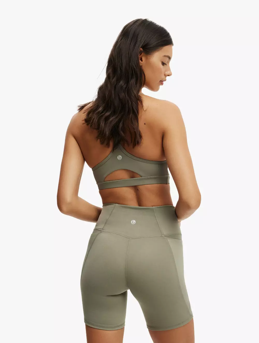 Cotton On Body - Bawahan - ULTRA SOFT SIDE POCKET BIKE SHORT - DUSTY KHAKI