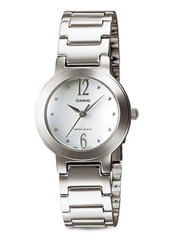 Casio Lesprit macauTP-1191A-7ADF 不銹鋼小圓錶, 錶類, 不銹鋼錶帶