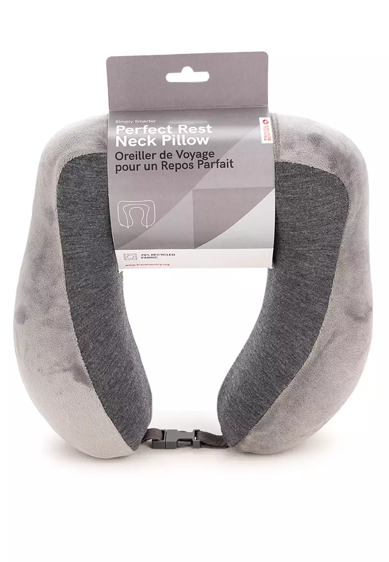 Buy Travel Sentry Perfect Rest Travel Neck Pillow Grey 2025 Online