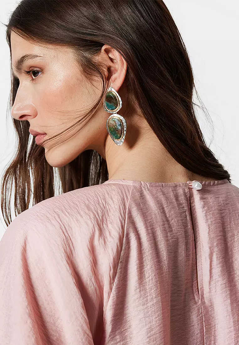 Puff-Sleeved Mini Dress