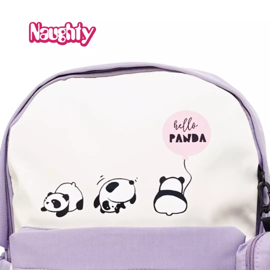 Tas Ransel Wanita Sekolah Backpack Panda F643 210943 Naughty Accessories