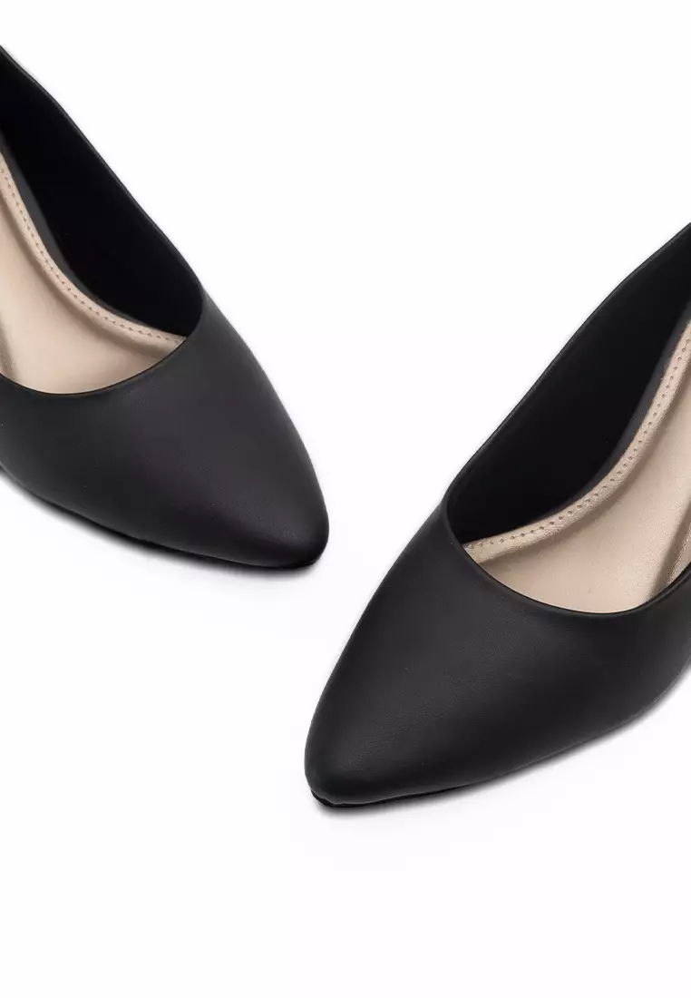 VIVI NICI - Kenici Sepatu Wanita Hak 5 cm Black Solid