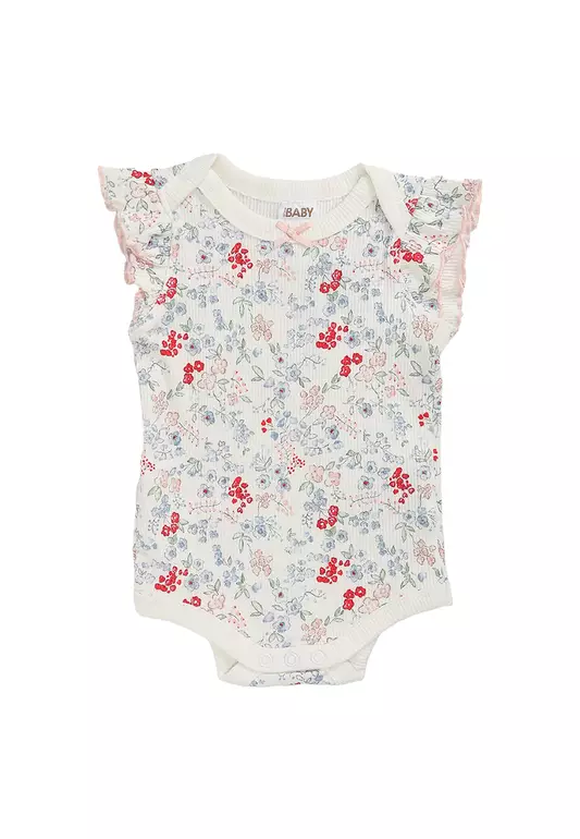 Organic Pointelle Flutter Bubbysuit