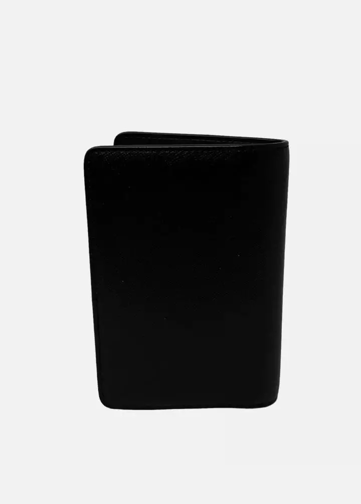 KC577 Kate Spade Madison Saffiano Leather Passport Holder Wallet Black 001