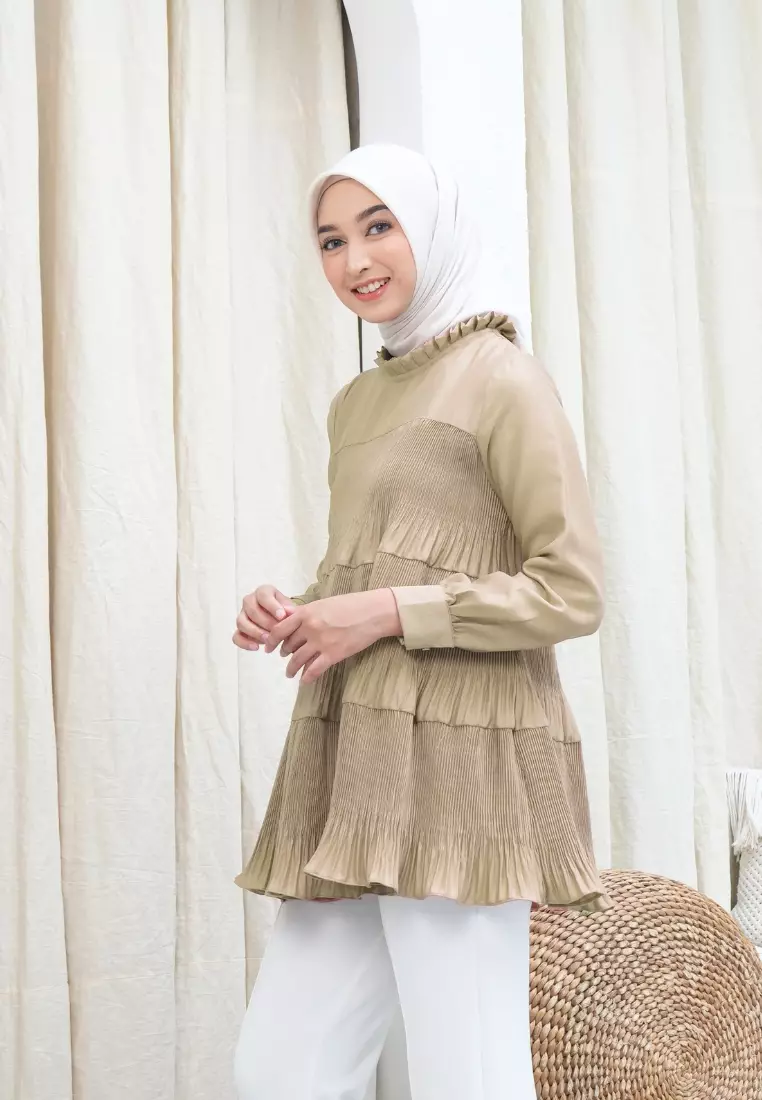 Cassie Blouse - Khaki