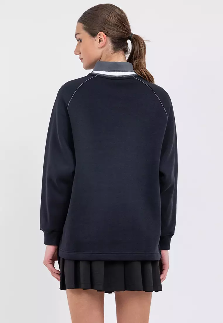 Phoenix Fleece Graphic Polo Top