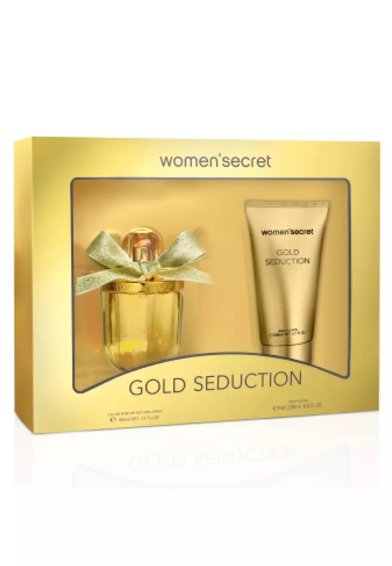 Women'secret Gold Seduction Gift Set Eau De Parfum 100ml + Body Lotion  200ml [YW1221]