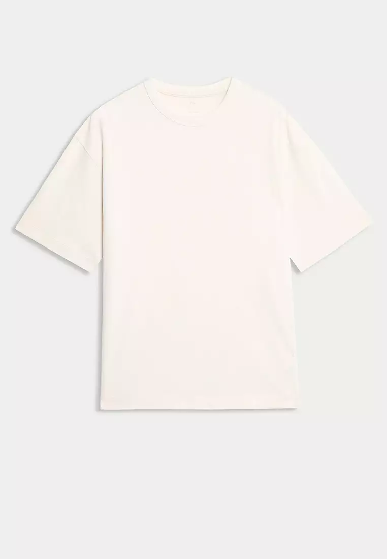 Oversized Pure Cotton Heavy Weight T Shirt