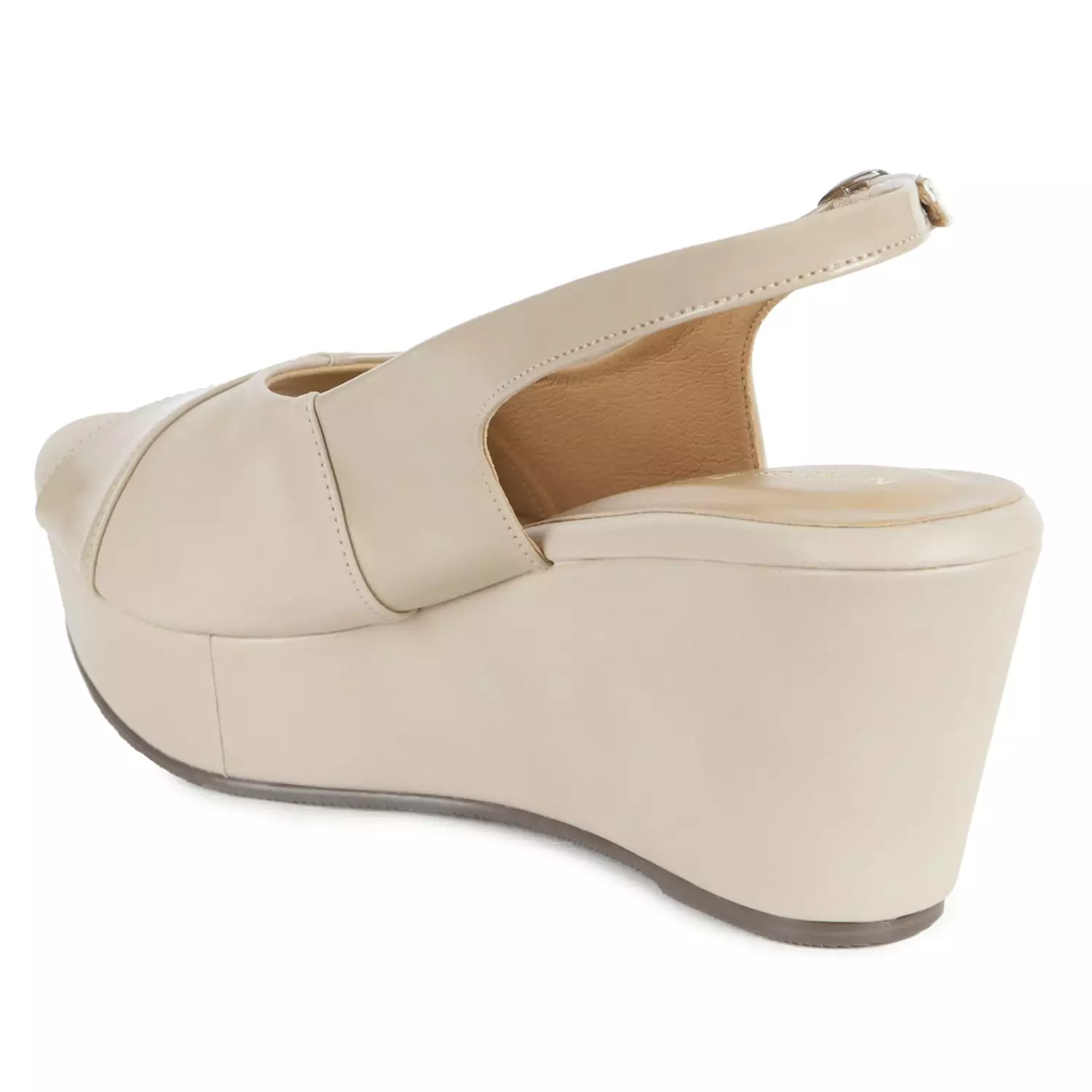 Wedge Megan Cream