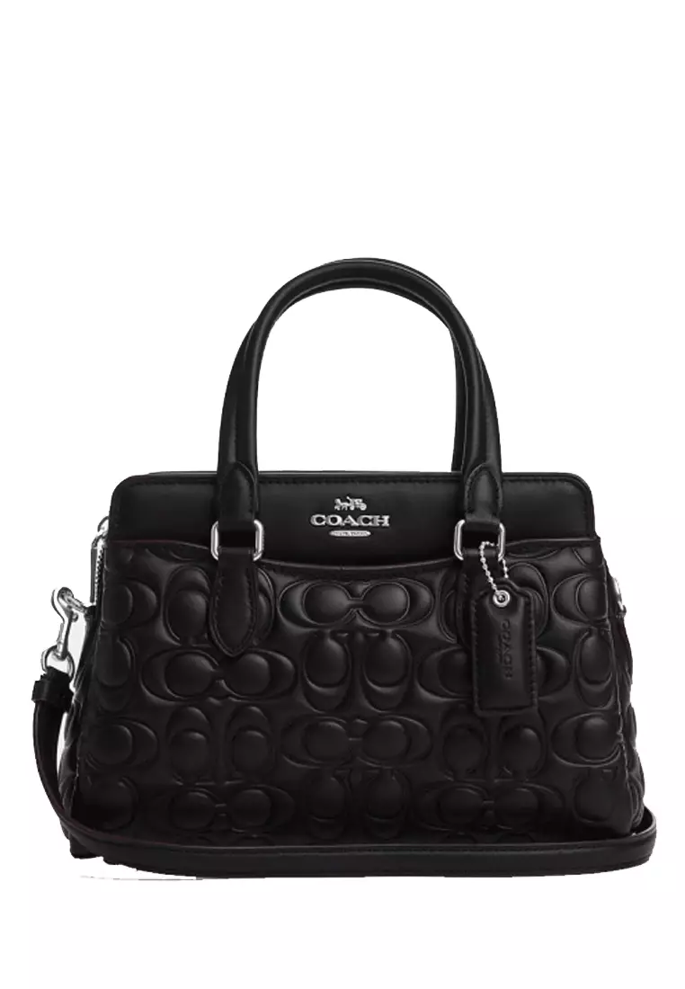 Coach best sale carryall black