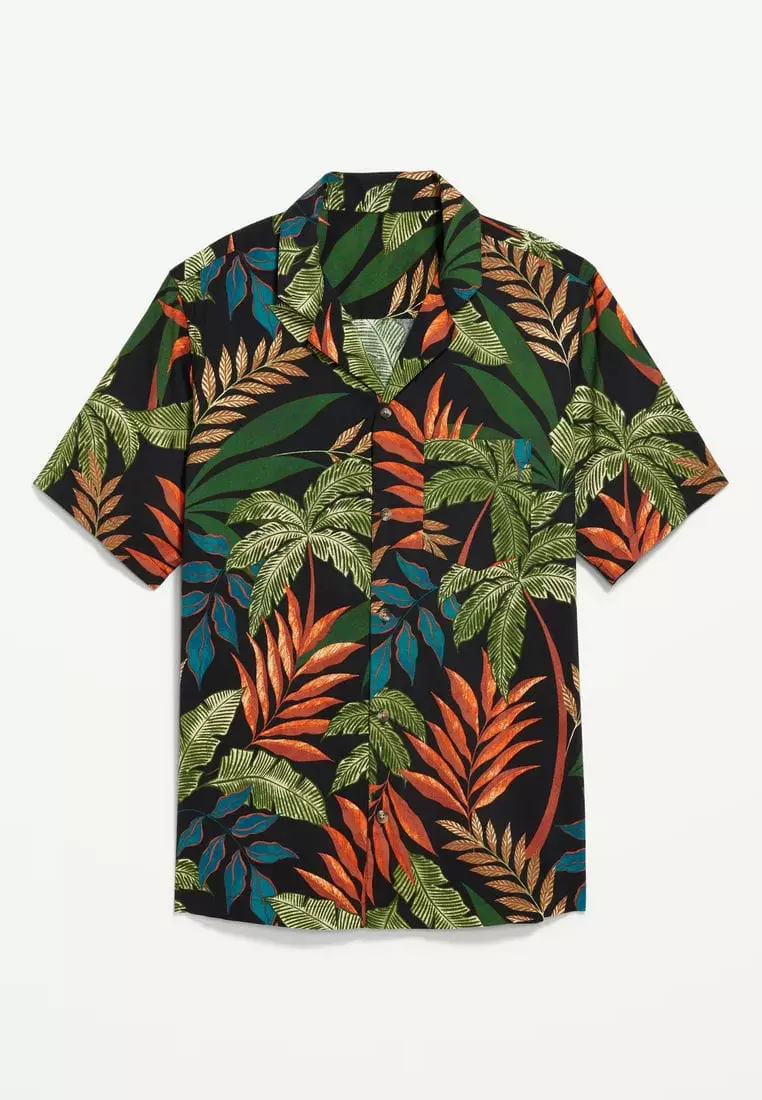 Short-Sleeve Camp Shirt