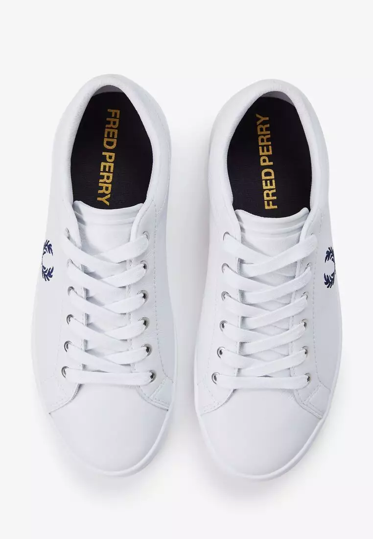 Buy Fred Perry Fred Perry B7311W BASELINE LEATHER SHOES (WHITE