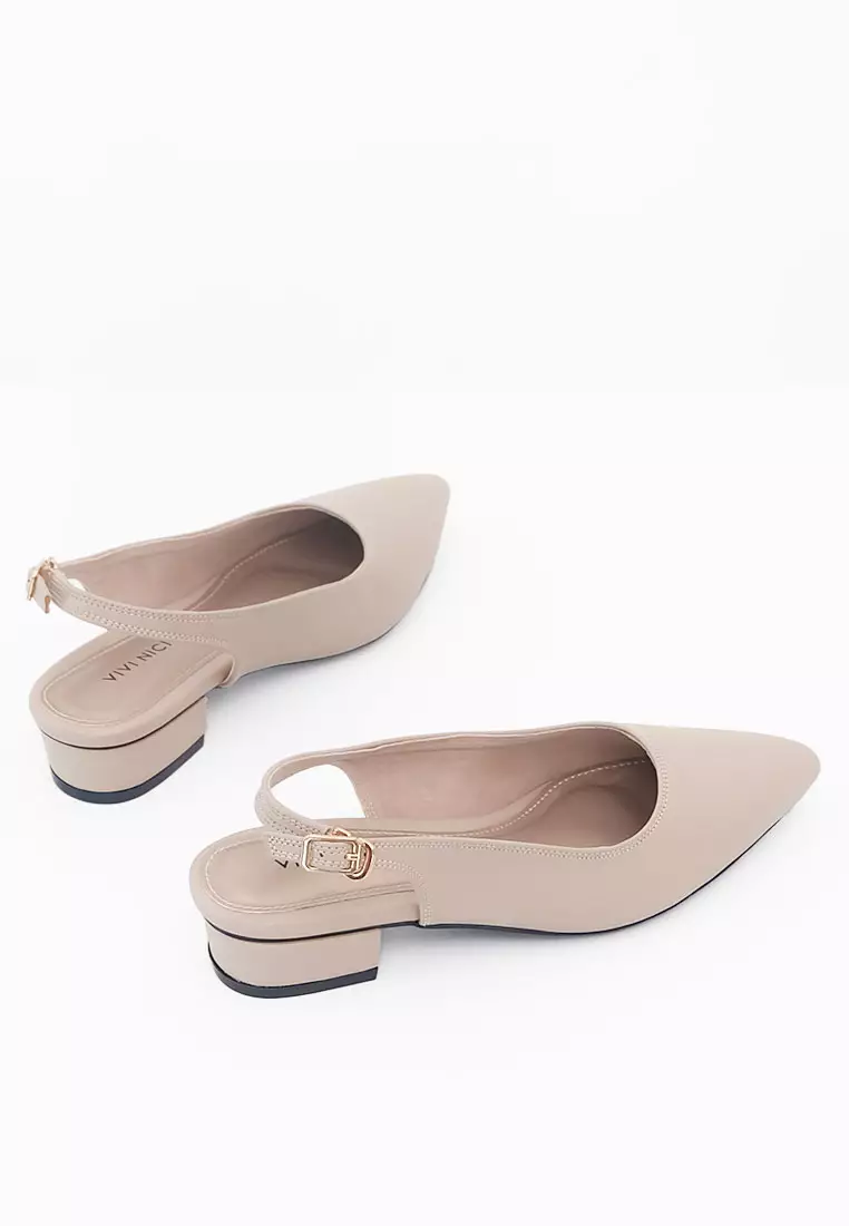 VIVI NICI - Celline Sepatu Sandal Mules 3 Cm Sweet Corn