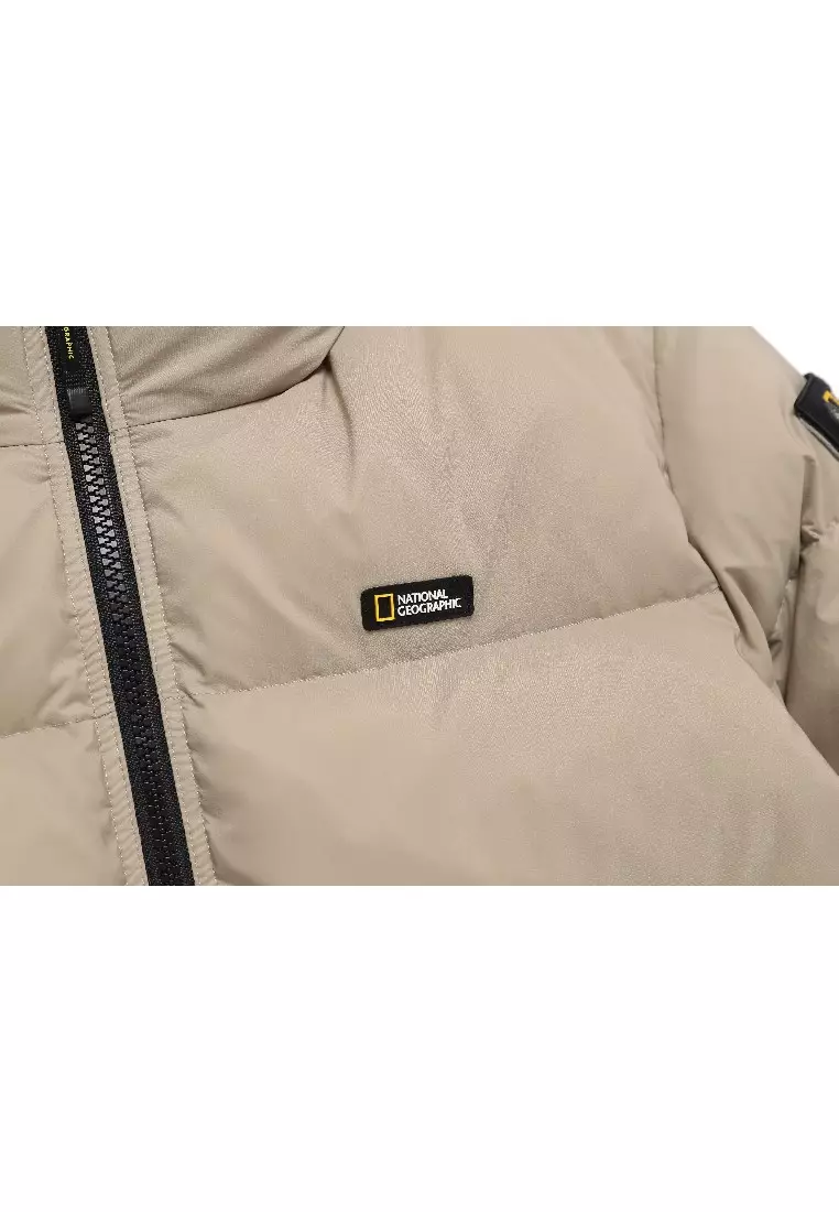 Women's GOLDEN MOLE Cropped Hooded Down Jacket