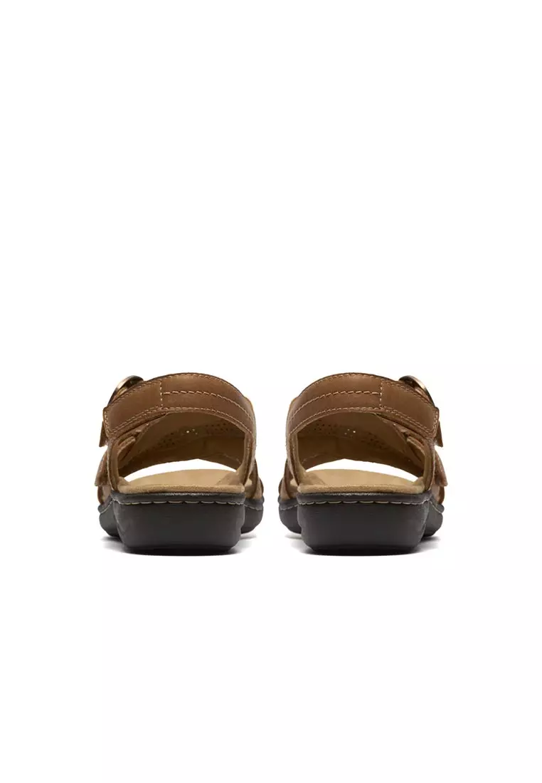 Womens Laurieann Mae Sandals Tan Leather - Wide Fit