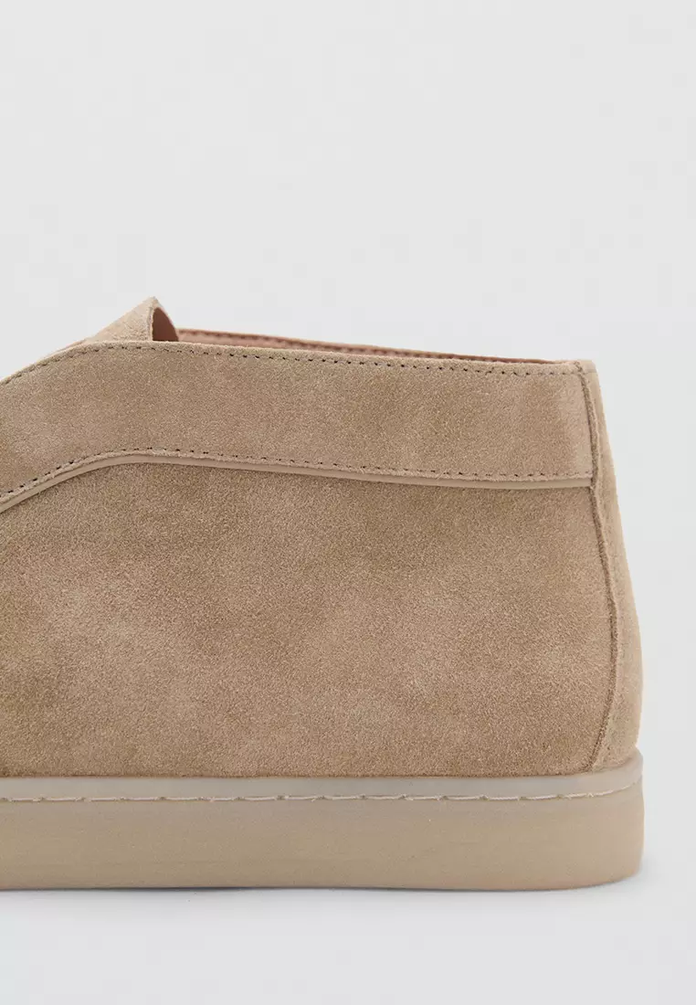 Suede Leather Ankle Boots