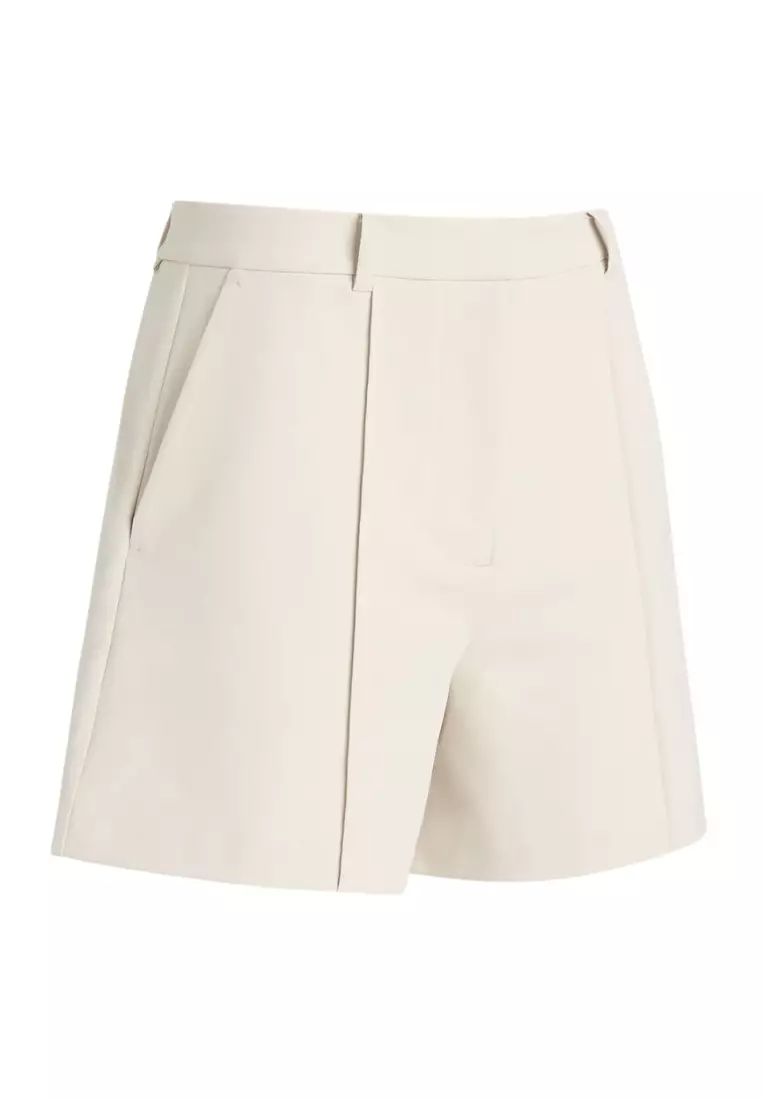 Women's Shadow Stretch High Waisted Short (Stone)