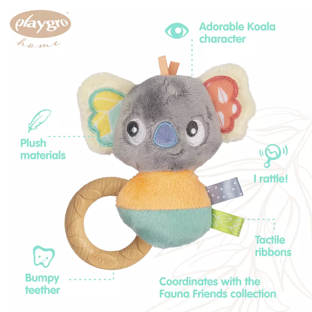 Playgro Fauna Friends Rattle Koala - Mainan Kerincingan Anak