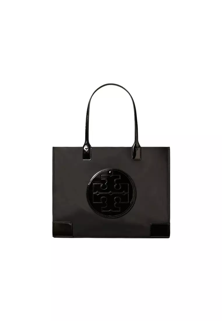 Tory burch ella online nylon & leather tote