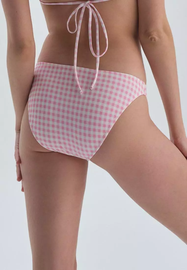 DAGİ Pink Bikini Bottom, Checked, Beachwear for Women 2024, Buy DAGİ  Online