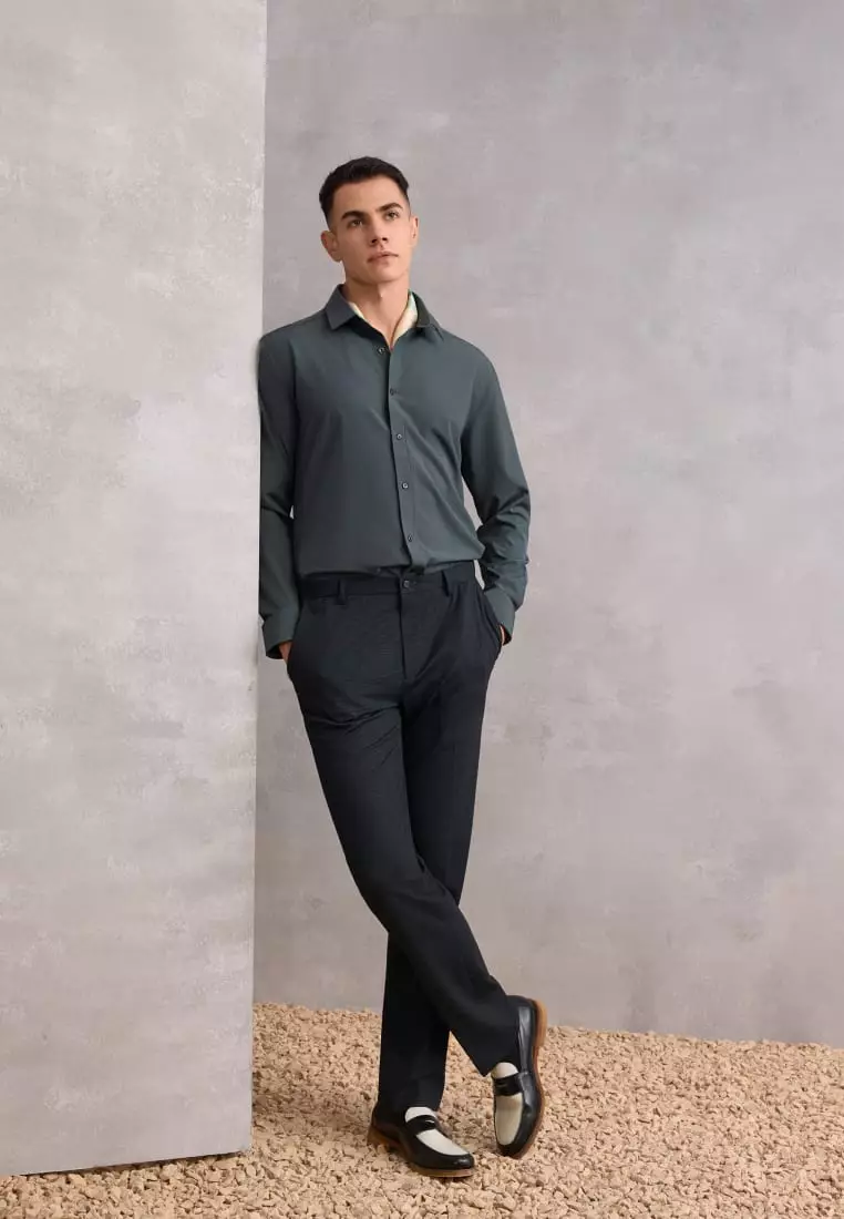 G2000 Non-Iron Dry Stretch Smart Fit Poplin Shirt