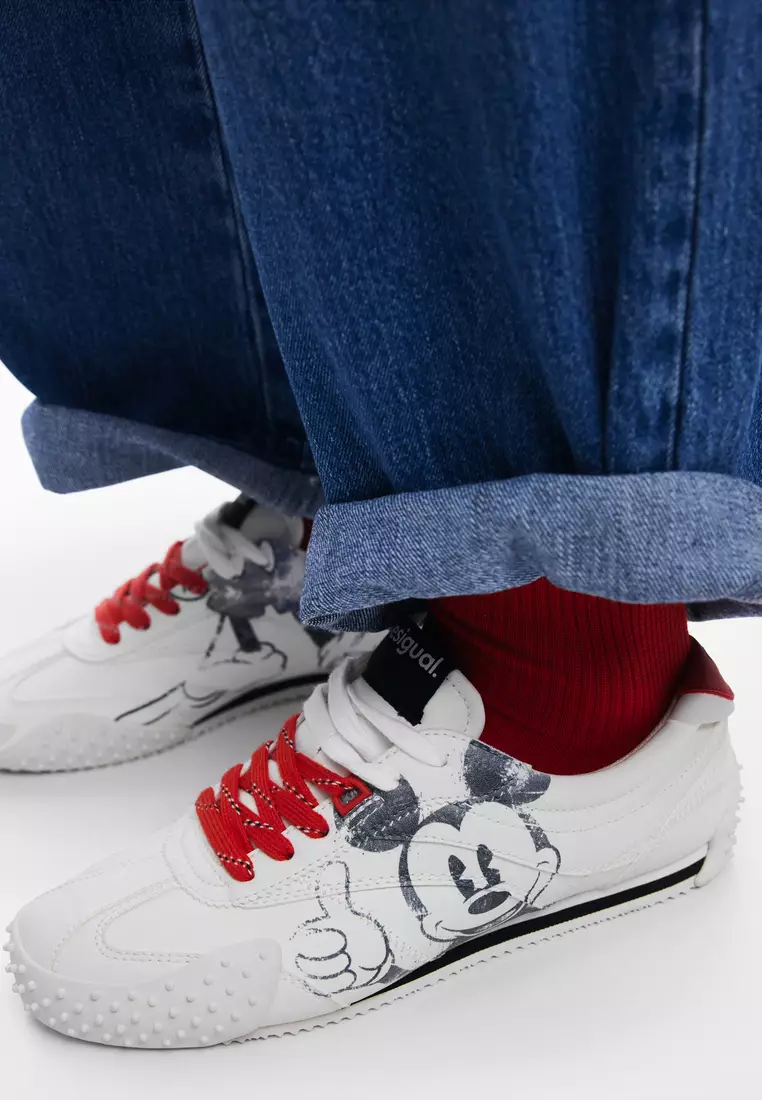 desigual mickey mouse shoes
