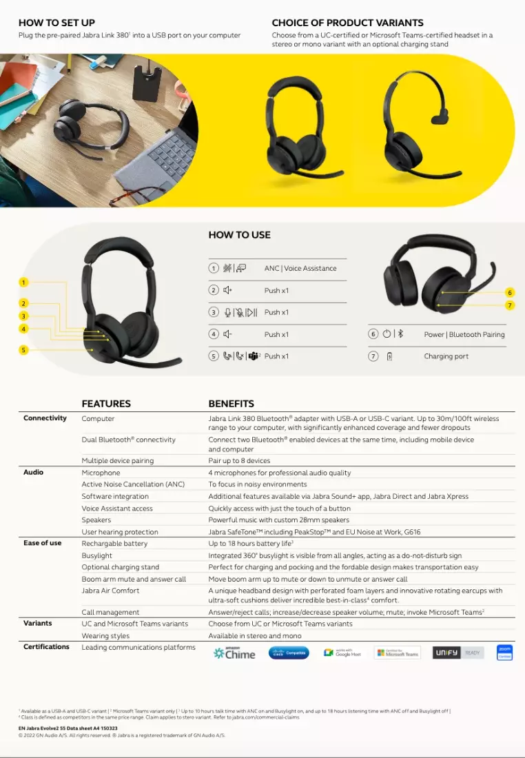 Evolve 65 Jabra Link 370 Headset Manual Shop Jabra 370 Mute Sale