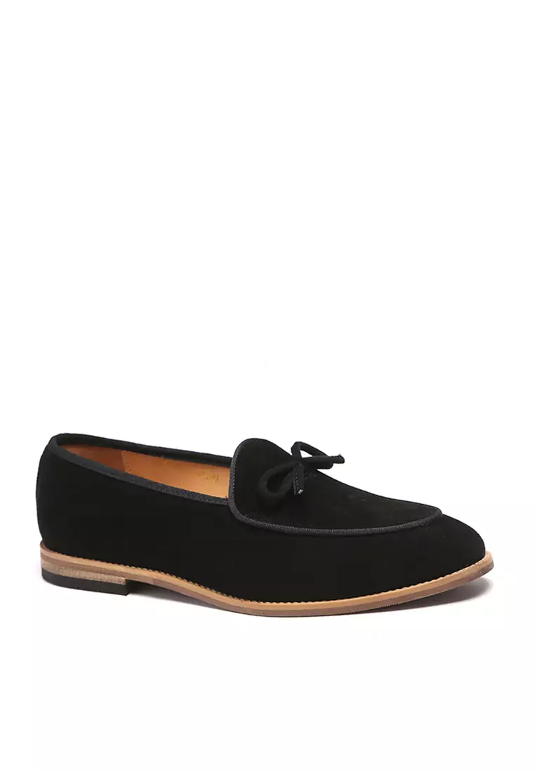 VANSA Cow Suede Loafers  VSM-C3322