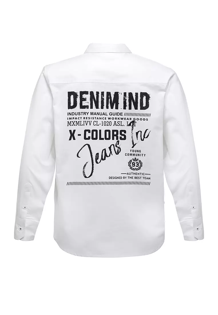 Pito Dito Boy Margetson Kemeja Panjang Anak Putih