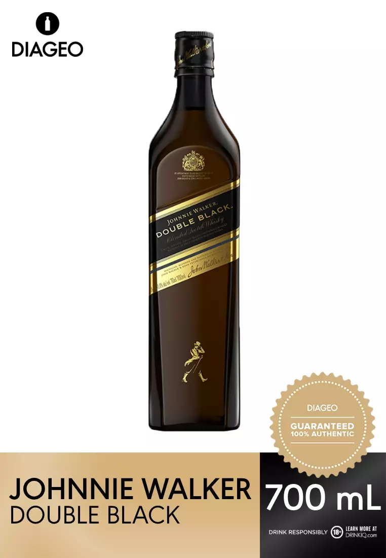 Buy Johnnie Walker Double Black Label Whisky 700ml 2024 Online ZALORA