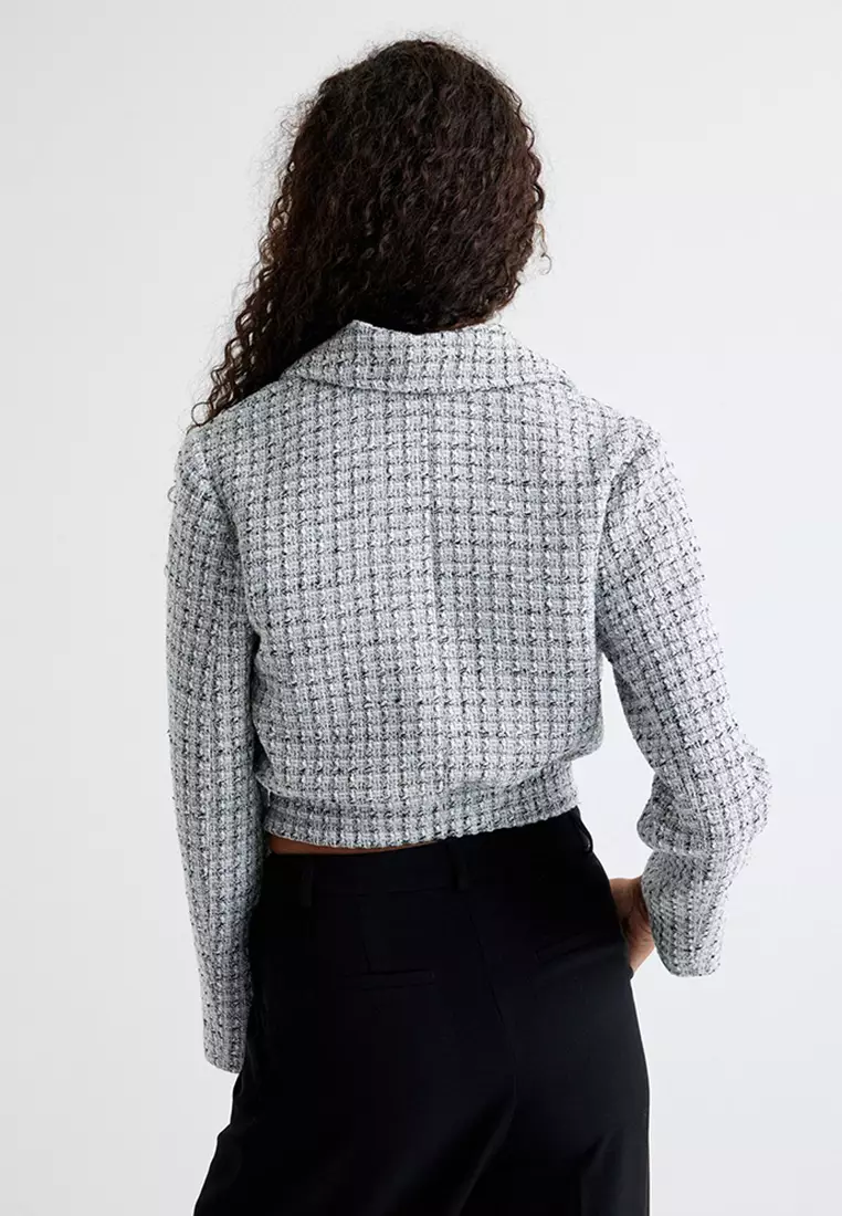 Crop Tweed Jacket