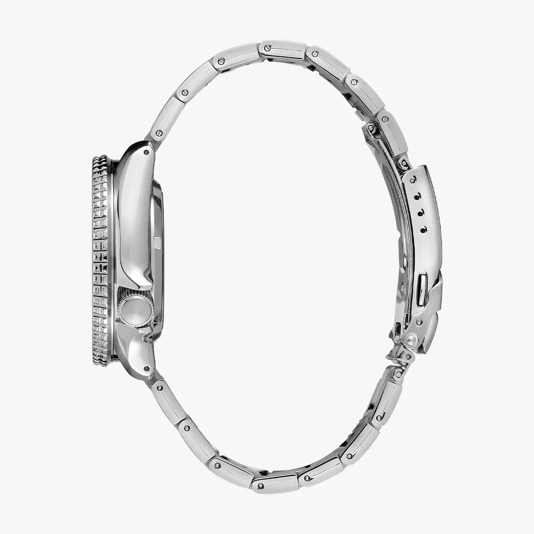 Jam Tangan Pria Seiko Original SRPD61 SRPD61K1 Strap Stainless Steel Silver Sports Style Automatic