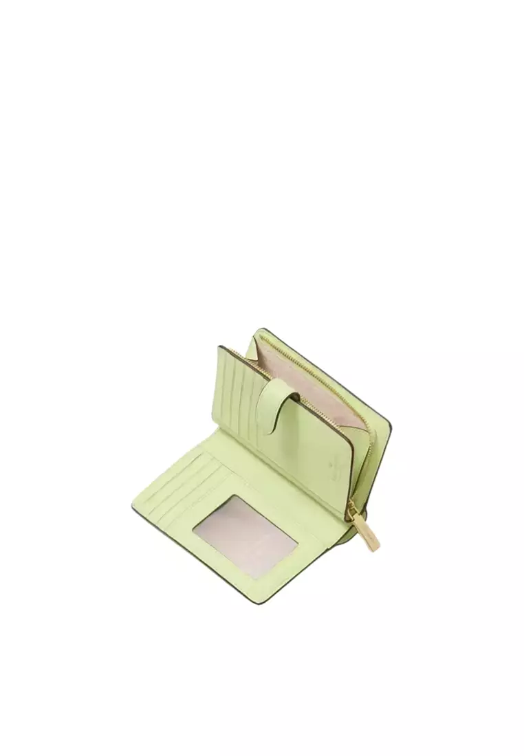 Kate Spade Madison Wallet Medium Billfold In Matcha Latte KC580