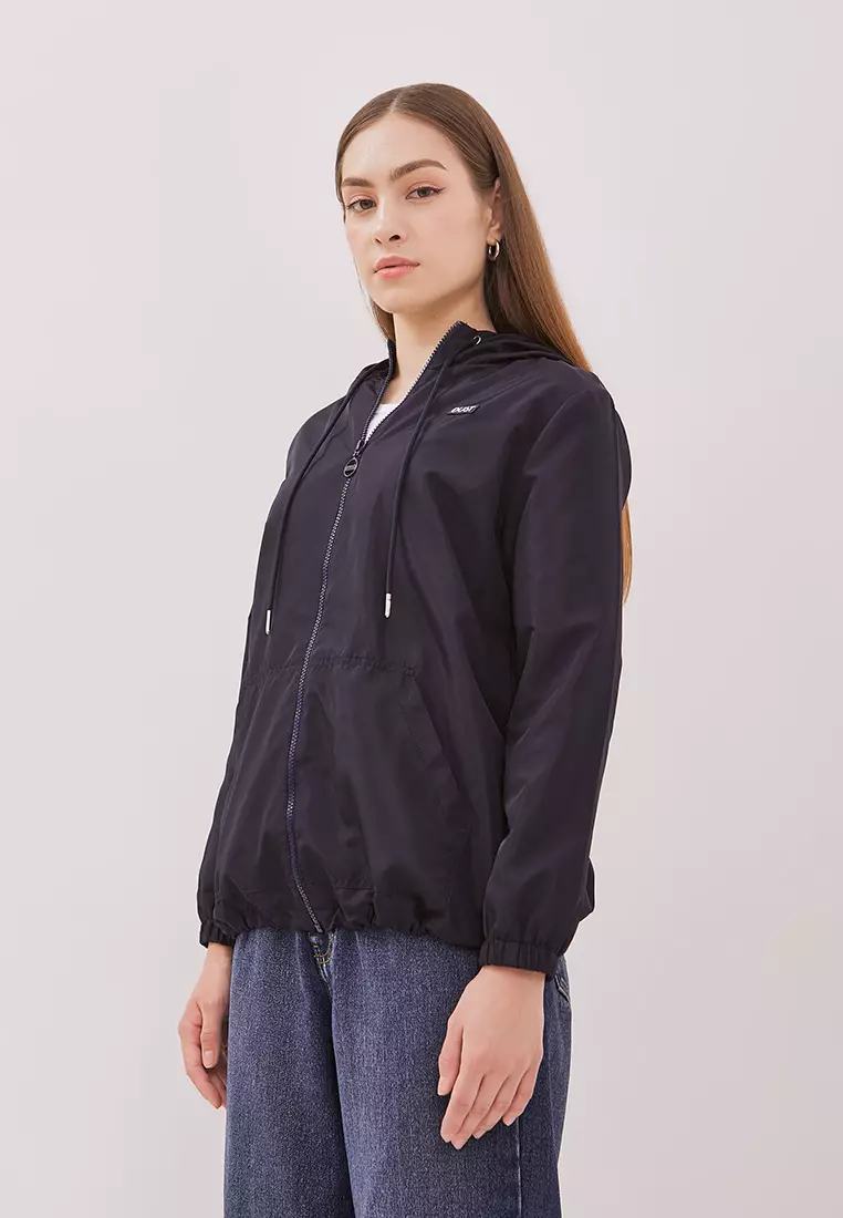 DUST Jaket Parasut Arla Dark Blue (D.56181)