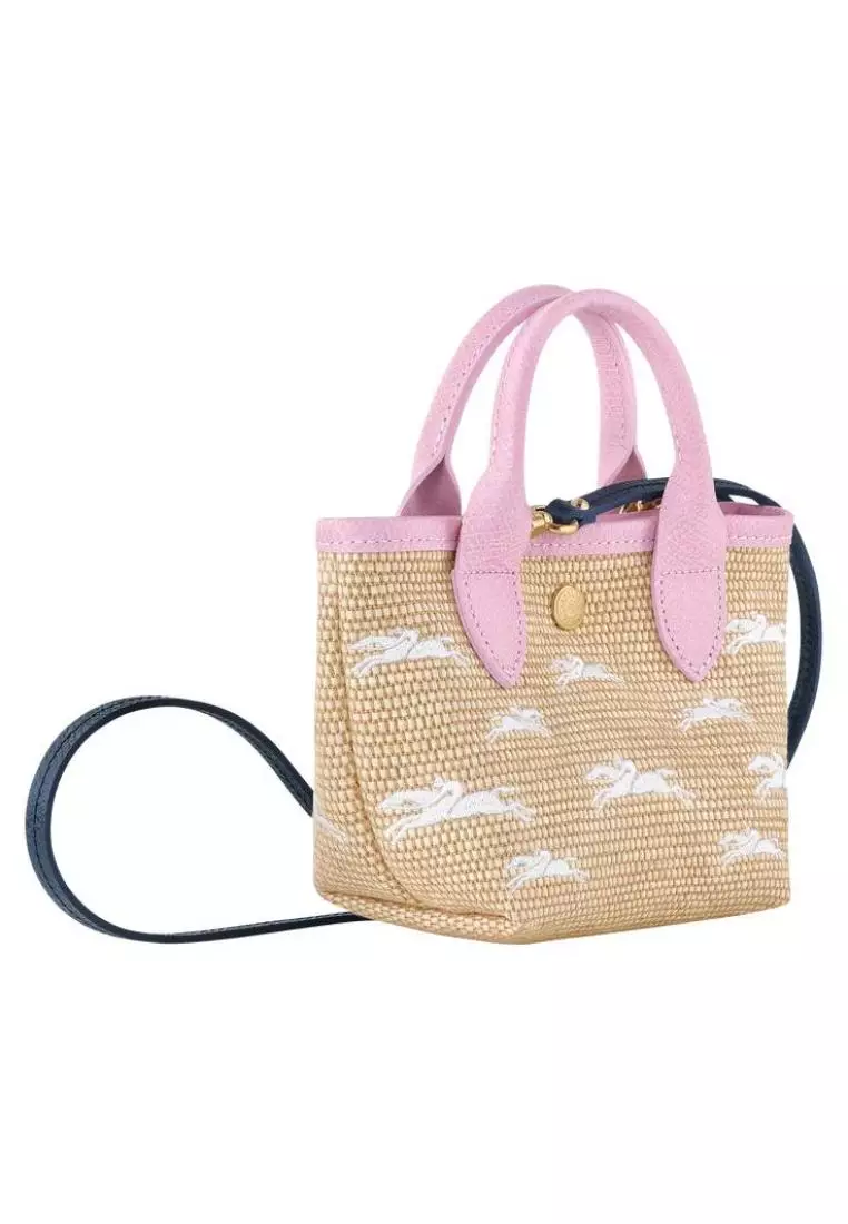Longchamp Le Panier Pliage Basket XS Pink