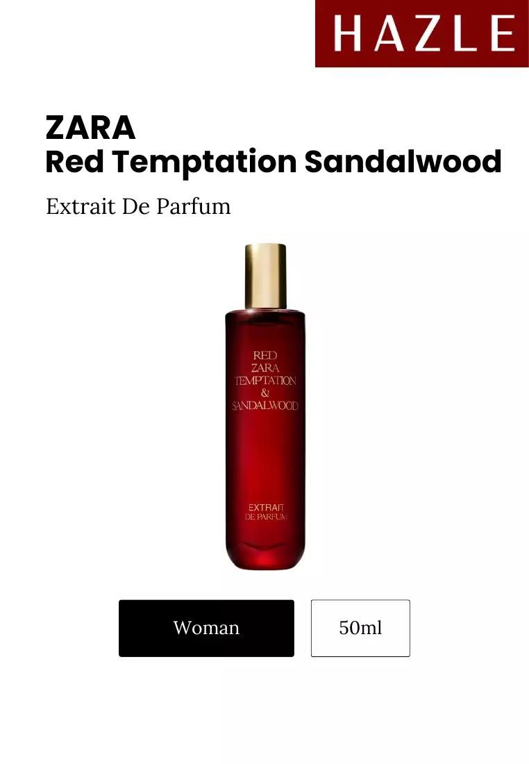 Zara Red Temptation Sandalwood Woman EDP 50 ml