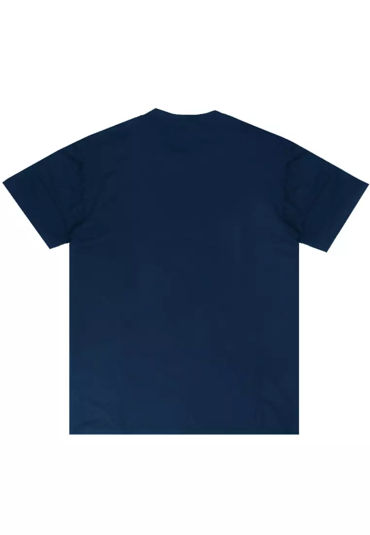 NTD61 Kaos Gambar Burung Hantu Anti Kusut Lycra Instadry "burung hantu" navy