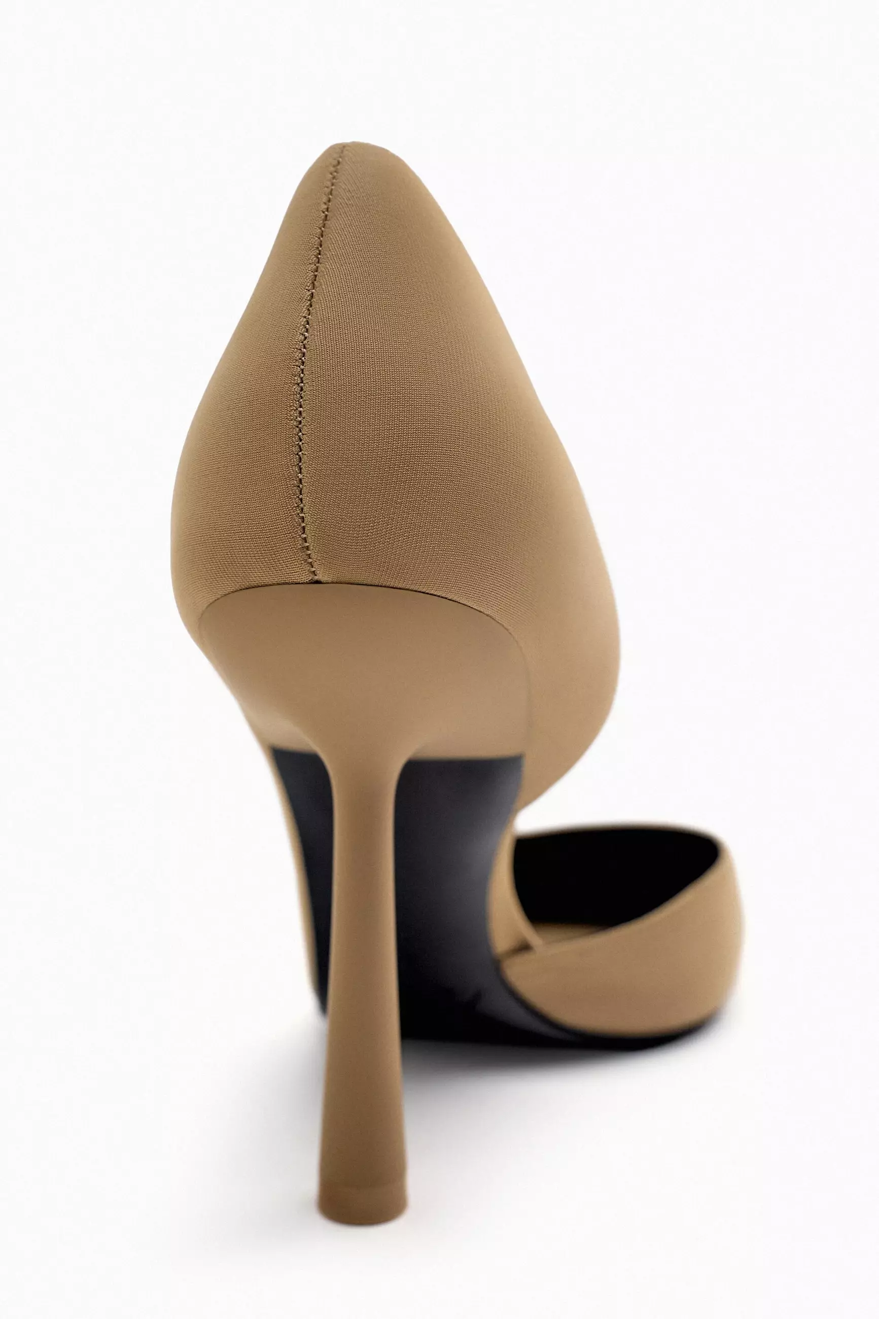 Zara tan heels hotsell