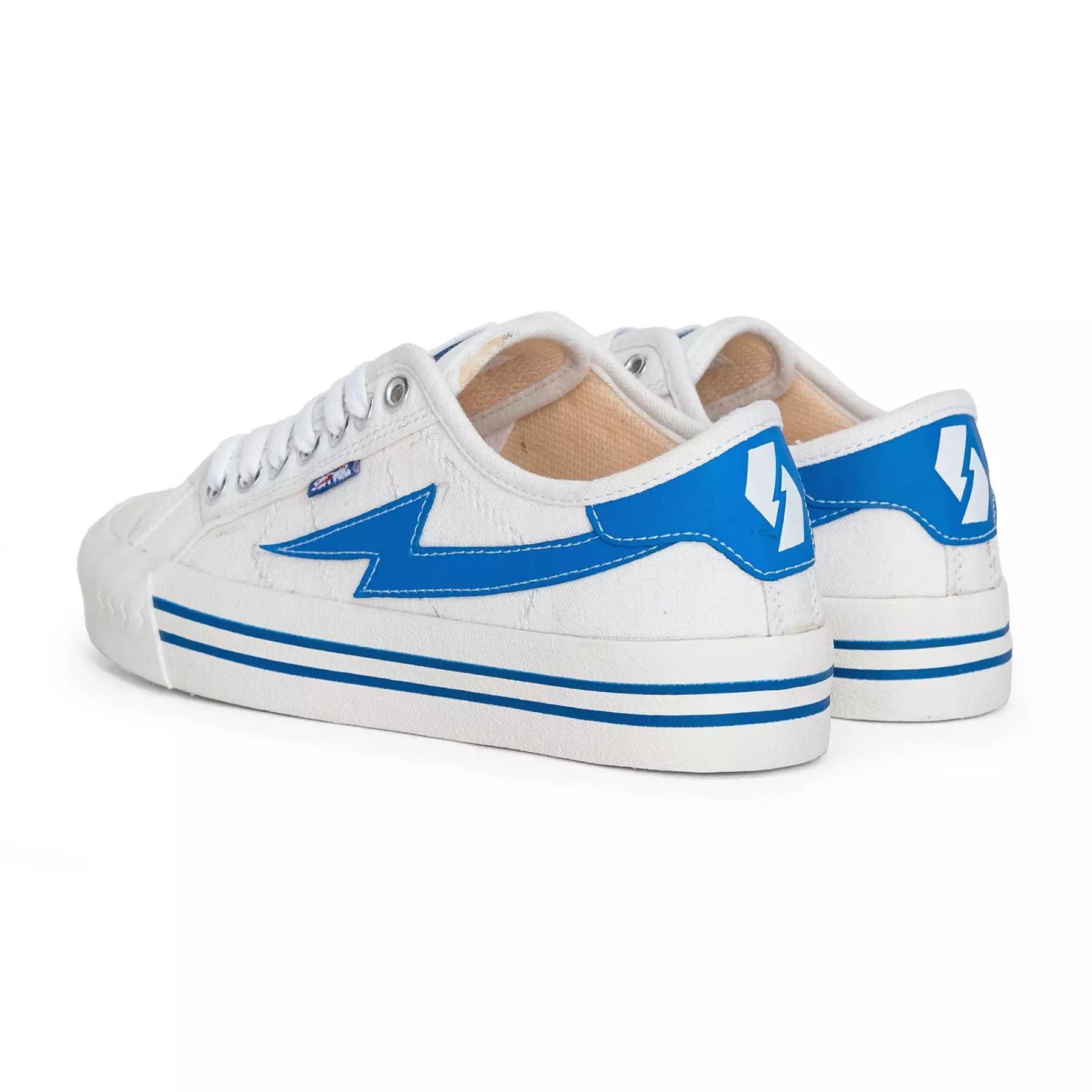 SABA Titan Off White Blue - Sepatu Sneakers Casual Pria Wanita