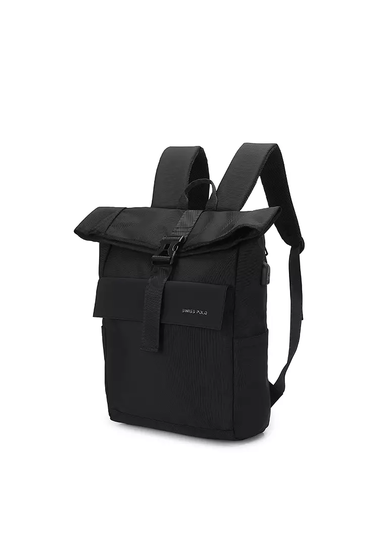 Men's Backpack (Tas Ransel Wanita & Tas Punggung Pria) - Hitam