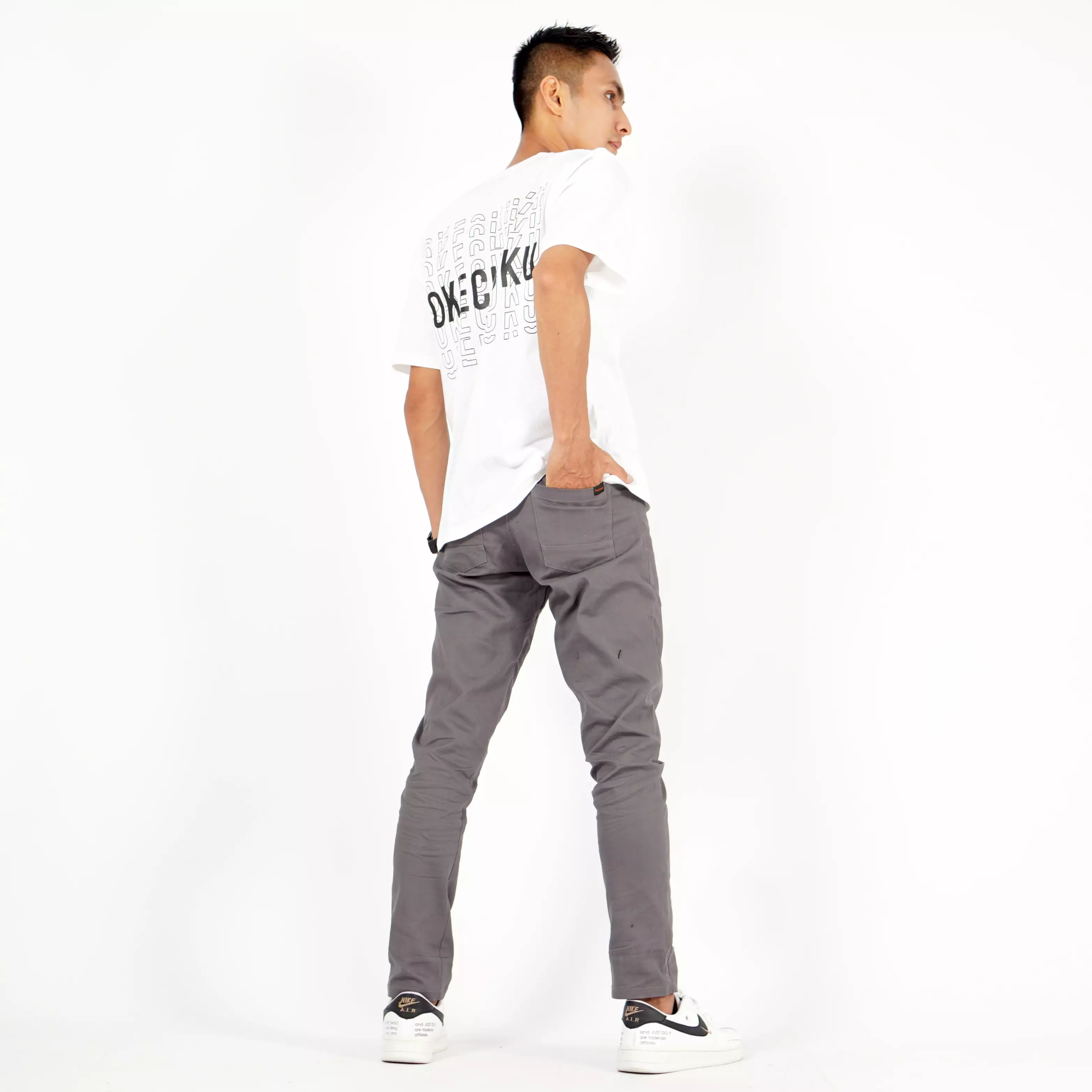  Jay Celana Chino Slimti Pria Celana Chino Pria Celana Pria - ABU MUDA